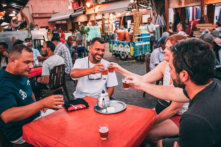 Marrakech Street Food Night Tour with 7 Local Tastings Included