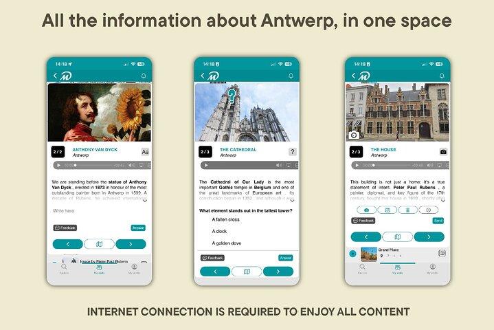 TOP Antwerp : Private Guided Tour with your mobile