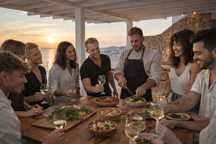 Unique Sunset Cooking Class in Mykonos