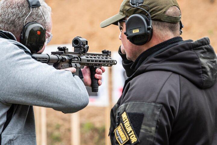 Outdoor shooting experience 3 to 10 guns + Hotel Pickup