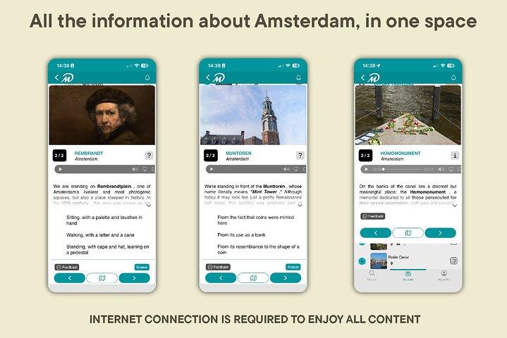 TOP Amsterdam: Private Guided Tour with your mobile