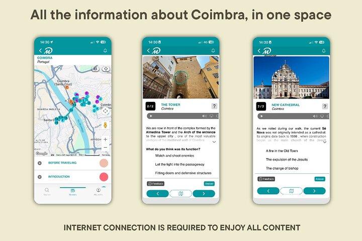 TOP Coimbra : Private Guided Tour with your mobile