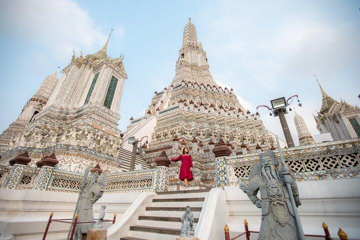 Bangkok Wat Arun Private Photoshoot and Video Option