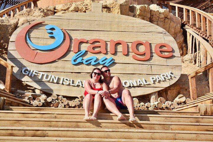 Orange Bay & Giftun Boat Trip with Snorkeling & Lunch