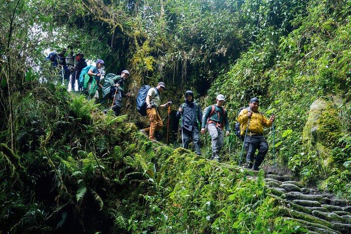 Short Inca Trail 2 Day Hike to Machu Picchu with Permits & Train