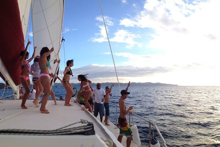 Guanacaste Catamaran Cruise with Open Bar and Hotel Transfers