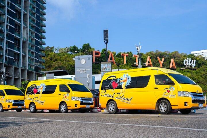 Pattaya Coral Island Speedboat Tour Transfers, Watersports, Lunch