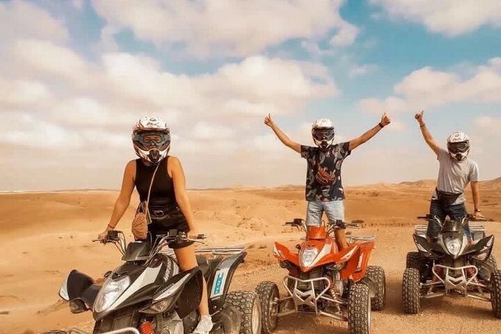 Quad Bike and Camel Ride with Dinner Show in Agafay Desert