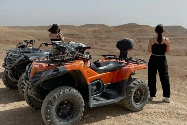 Quad Bike and Camel Ride with Dinner Show in Agafay Desert