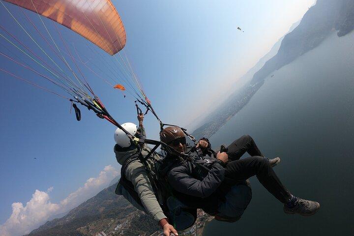 Paragliding Adventure Over Pokhara Stunning Landscapes