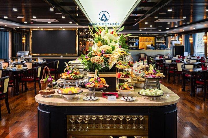 Aqua Luxury 5 Star Ha Long Bay & Lan Ha Bay Cruise Tour