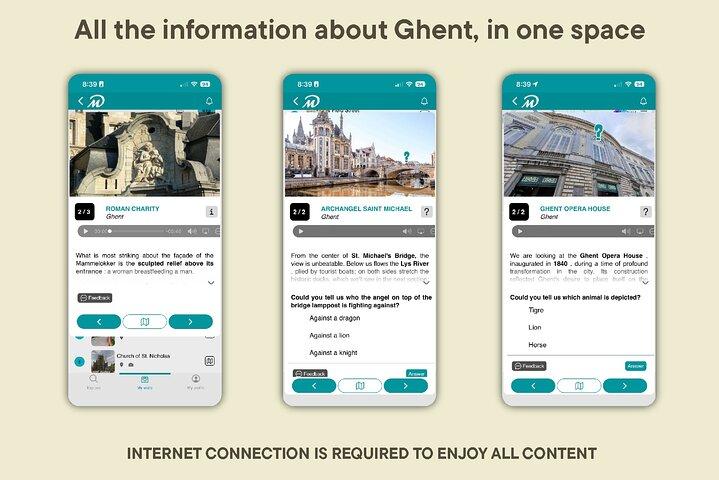 TOP Ghent : Private Guided Tour with your mobile