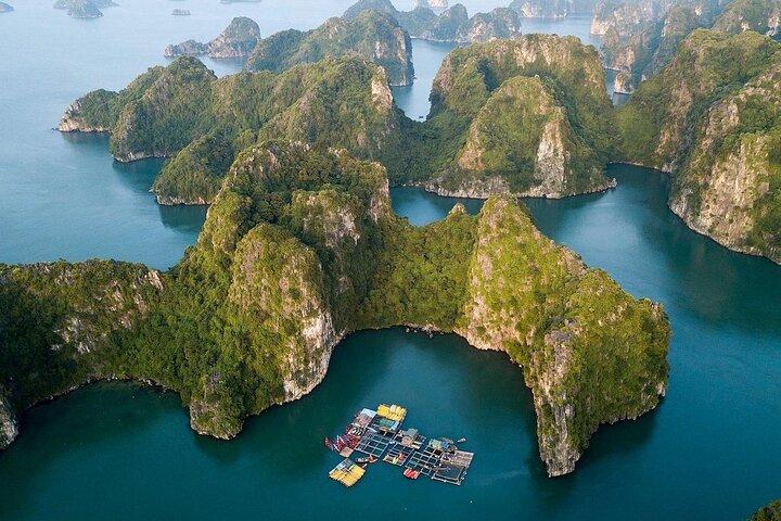 Ha Long Bay Seaplane Journey from Above