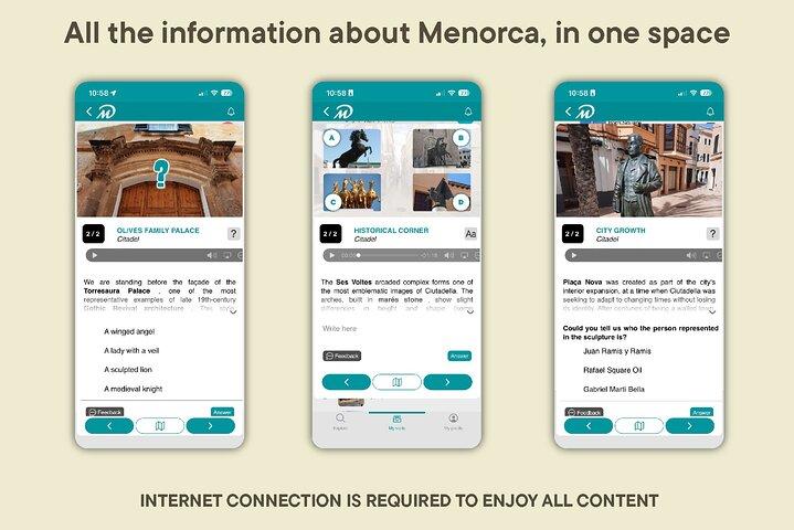 TOP Menorca : Private guided tour with your mobile