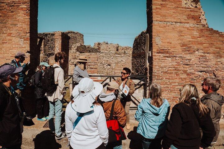 Pompeii Guided Tour with Tasting Experience inside the Ruins