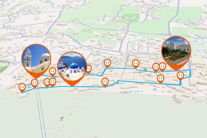 Fira Audio Guided Walking Tour 1h00 and 16 audio reviews