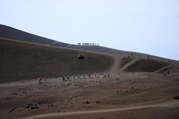 Etna: Cable Car & Hiking Tour to Summit