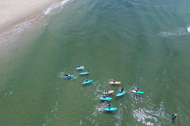 Surfing Lesson on Praia da Barra, Aveiro