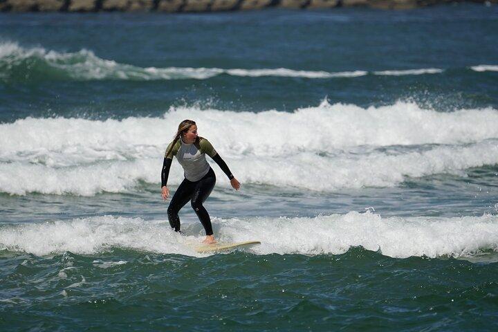 Surfing Lesson on Praia da Barra, Aveiro