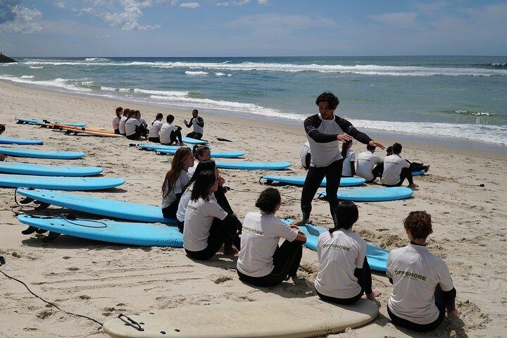 Surfing Lesson on Praia da Barra, Aveiro