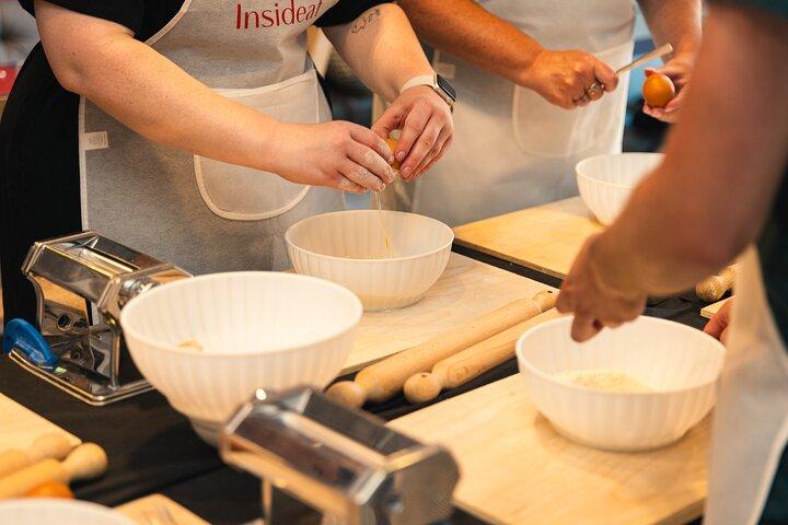 Rome Small Group Pasta Making Class with Wine and Italian Chef