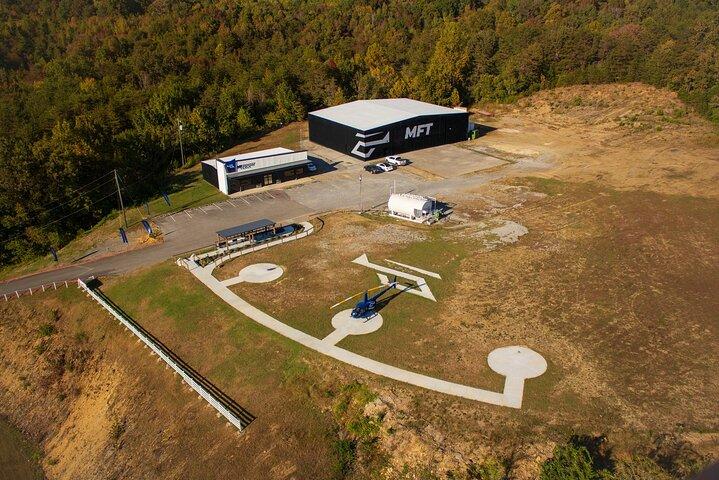 Helicopter Ride Over Pigeon Forge and Bluff Mountain