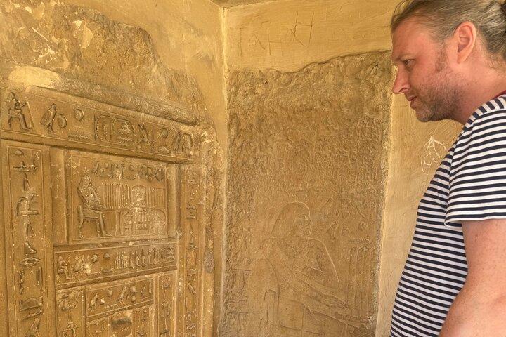 Best of Cairo: Private Pyramids, Sphinx, Saqqara & Memphis Tour
