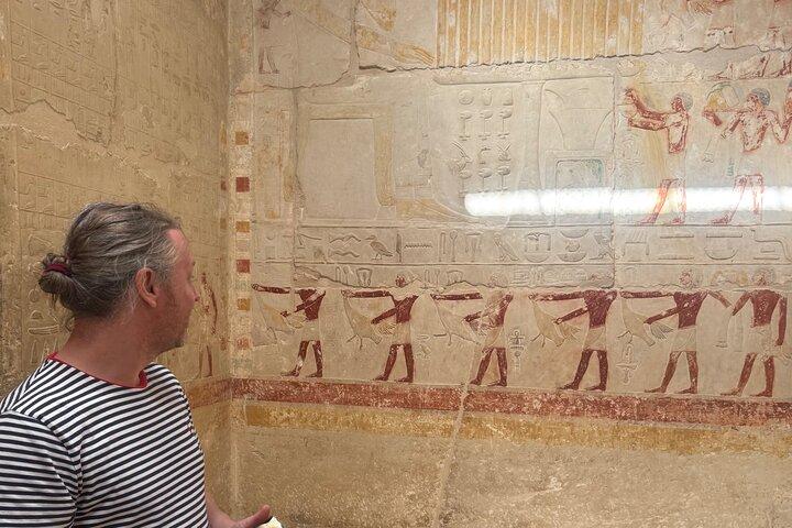 Best of Cairo: Private Pyramids, Sphinx, Saqqara & Memphis Tour