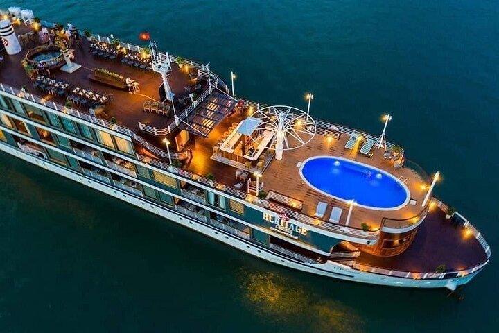 Elite Luxury Cruise Experience in Ha Long and Lan Ha 2D1N