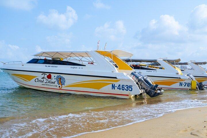 Pattaya Coral Island Speedboat Tour with Lunch and Hotel Transfer