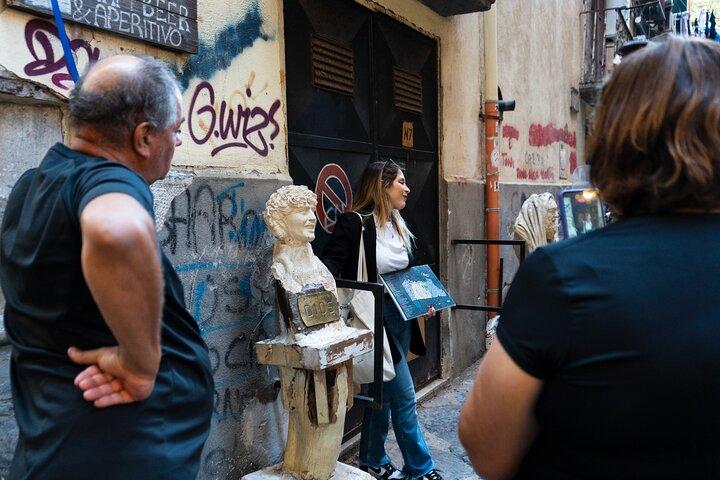 Naples Spanish Quarters Street Art Walking Tour with Street Food