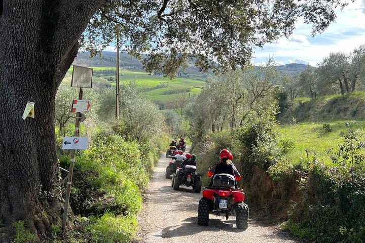 Montepulciano Paths of the Noble Quad Tour 1 Hour with Lunch