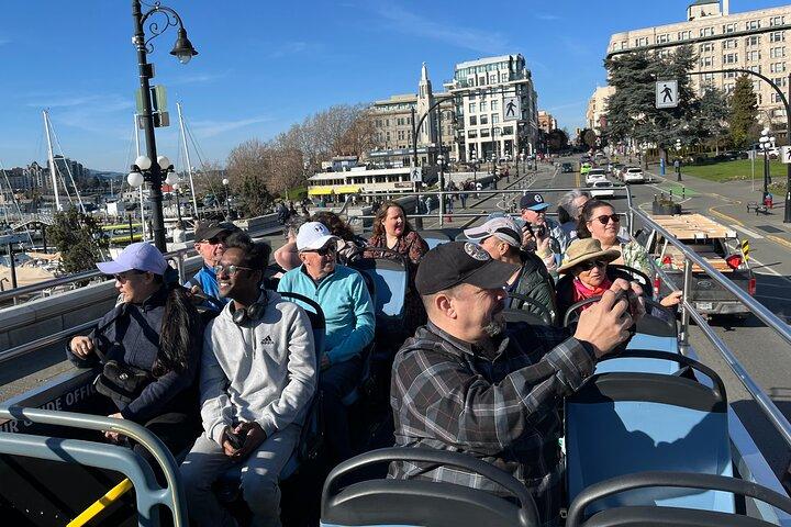 24 Hour Hop-On, Hop-Off Double Decker Victoria City Tour