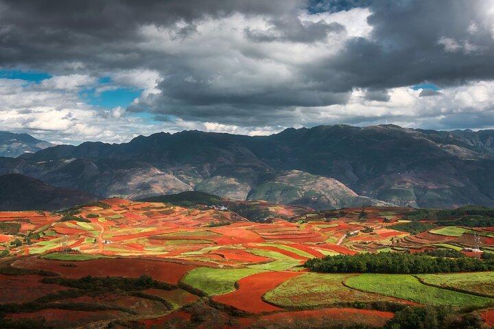 Private Dongchuan Red Land Sightseeing Day Tour from Kunming