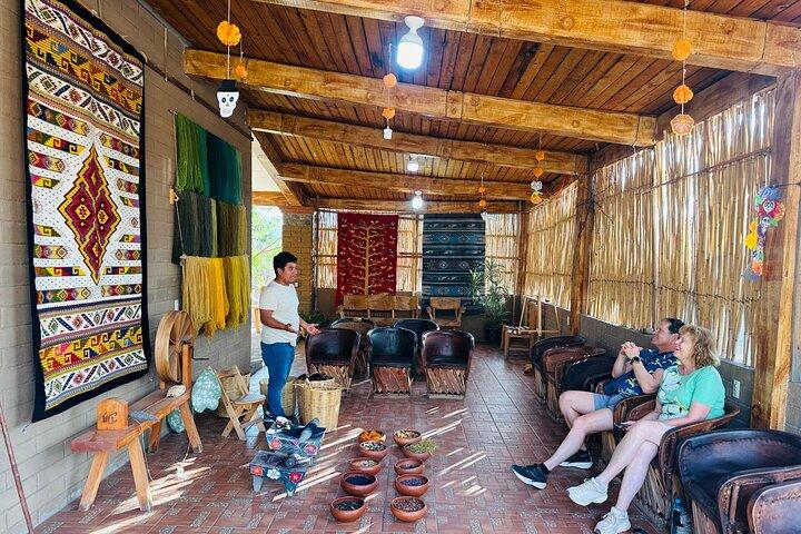 Tour to Monte Albán, Hierve el agua, Teotitlán Del Valle & Mezcal