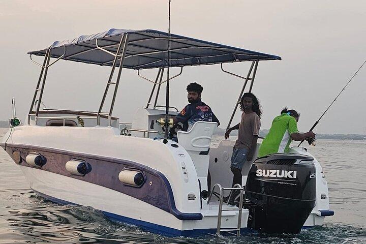 Mirissa Fishing GT, Tuna, Sail Fish by Speedboat with Local Guide
