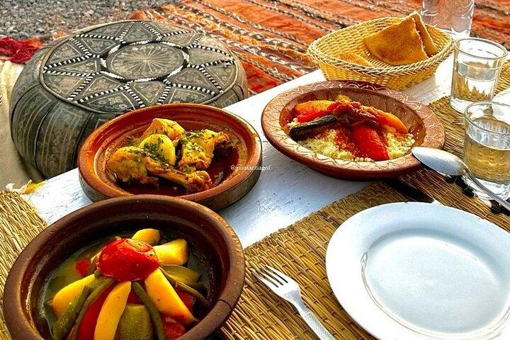 Marrakech Agafay Desert Quad & Camel with Lunch & swimming pool
