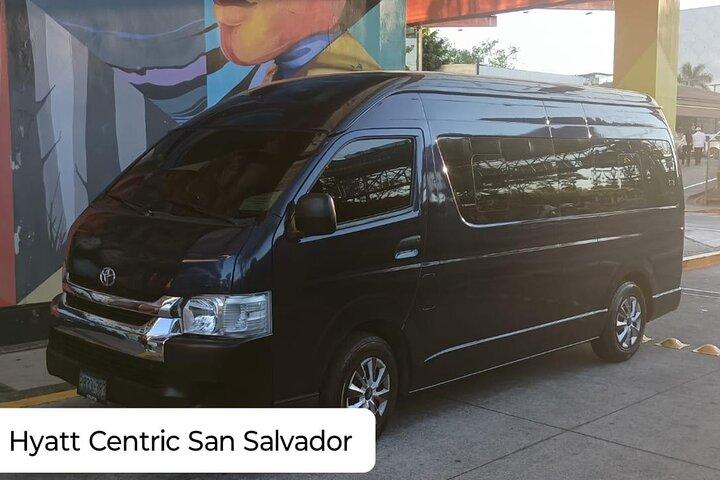 Private Van and Driver for Full Day in El Salvador