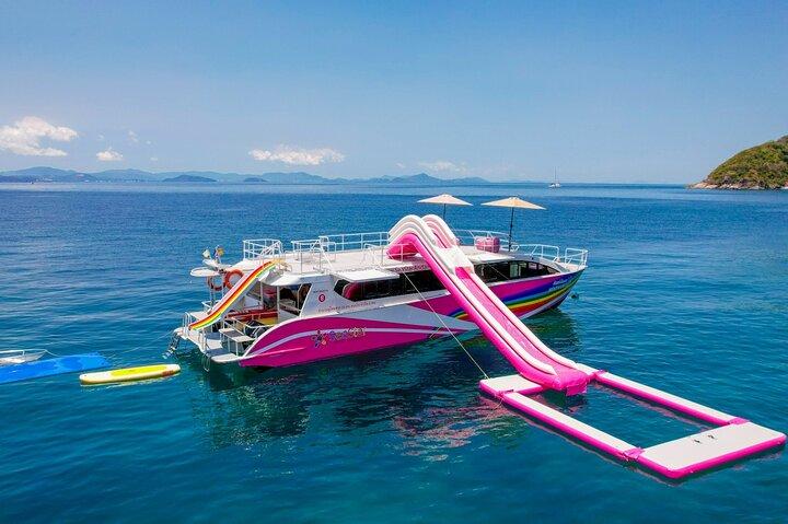 Lazy Phi Phi and Khai Waterslide by Speed Catamaran from Phuket