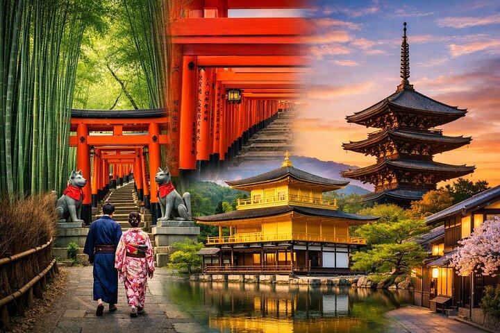 Kyoto:Private Highlights Tour with English Guide & Hotel Pickup
