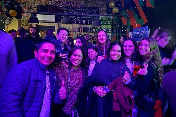 Budapest Nighttime Ruin Bars Crawl with Free Shots and VIP Entry