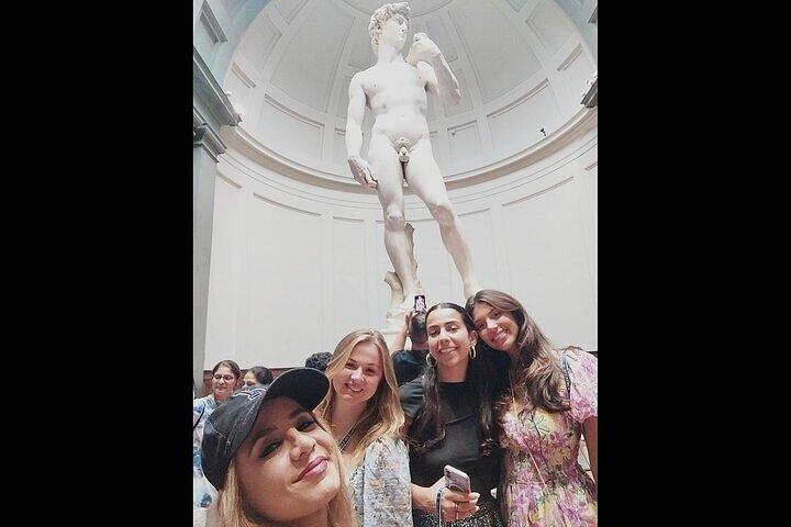 Florence with Uffizi and David small group