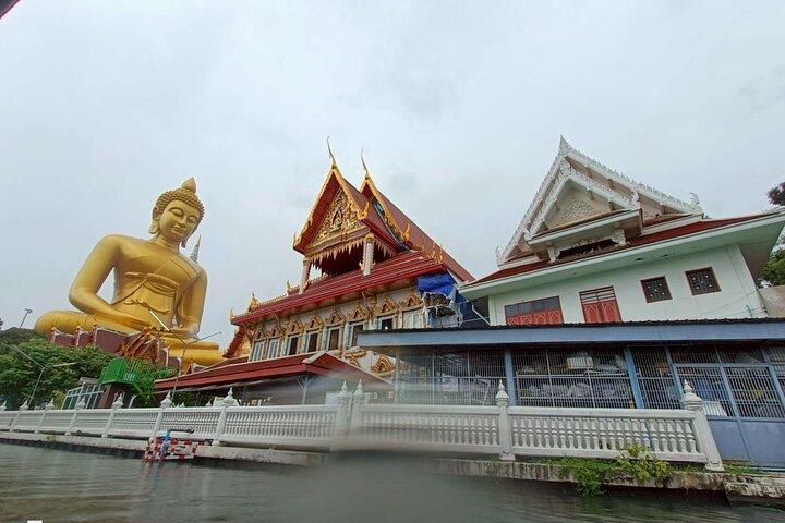 Bangkok Canal Tour Wat Pak Nam, Artist House, Flower Market