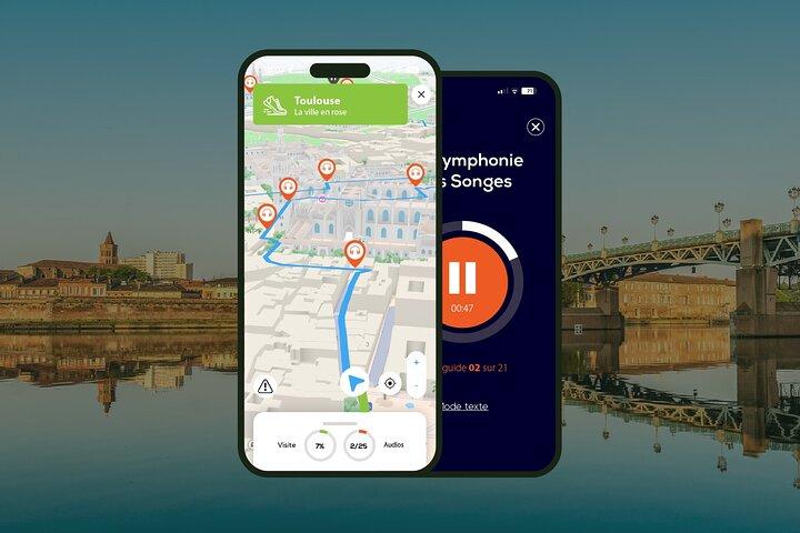 Toulouse Audioguided Walking Tour 2h40 and 23 Audio Commentaries