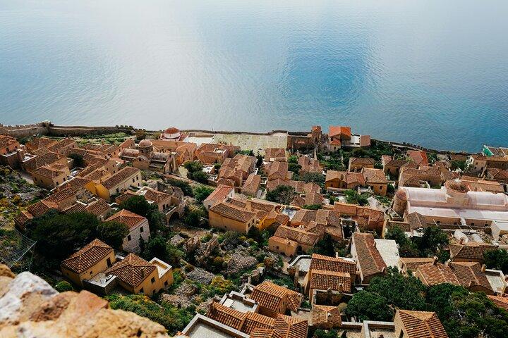 Monemvasia, Mystras & Sparta Private Luxury Day Trip From Athens