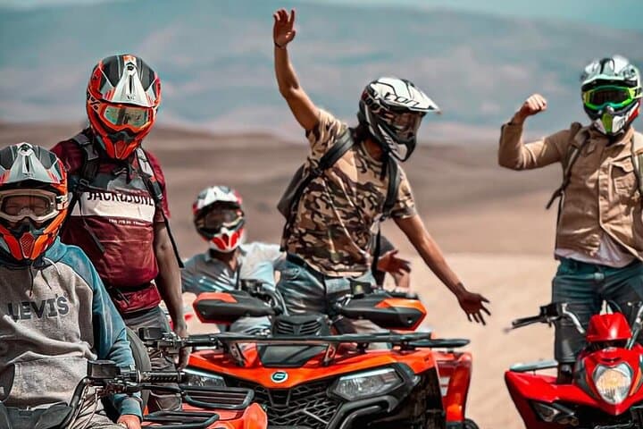 Marrakech: Quad, Camel Ride & Dinner Fire Show in Agafay Desert
