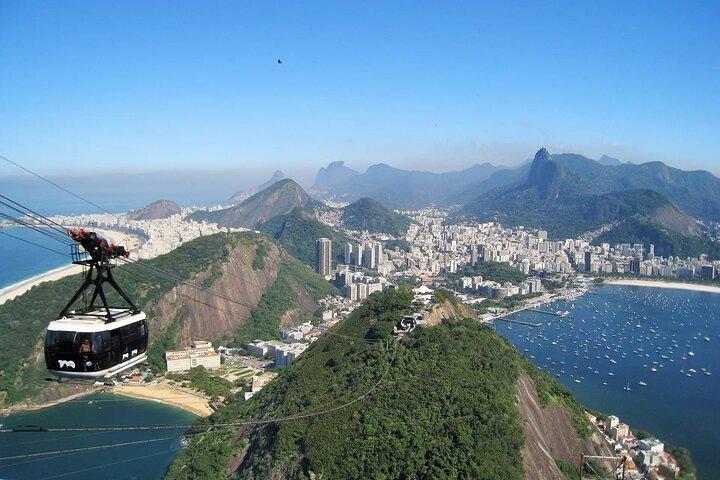 Corcovado with Christ Statue & Sugar Loaf