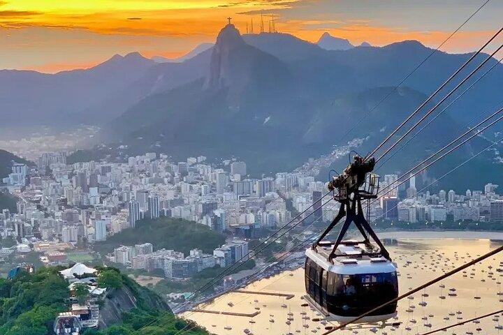 Corcovado with Christ Statue & Sugar Loaf