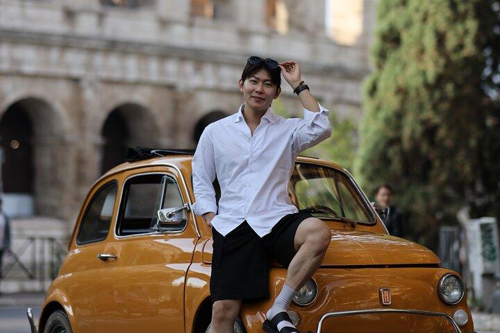Dolce Vita Rome: A Journey in A Retro Fiat 500