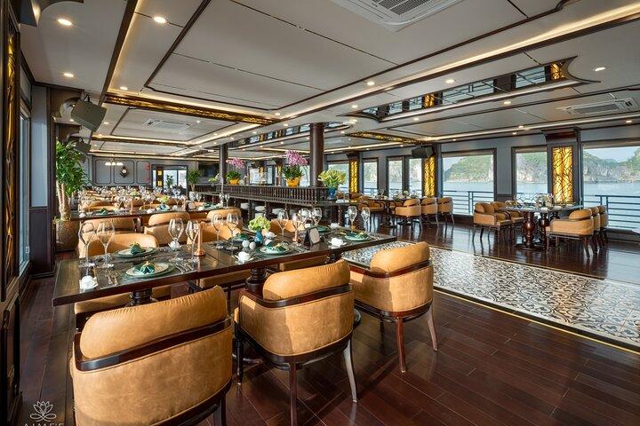 Hanoi: Aime’e 5-Star Cruise 2-Day Luxury Ha Long Bay Journey